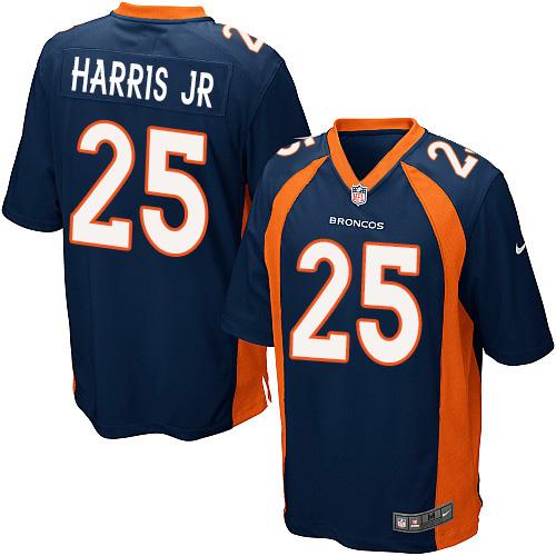 Nike Broncos #25 Chris Harris Jr Blue Alternate Youth Stitched NFL New Elite Jersey
